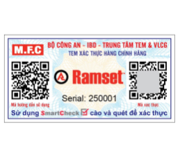 Tem xác thực hàng Ramset Epcon G5 Pro chính hãng (PH đợt 3)
